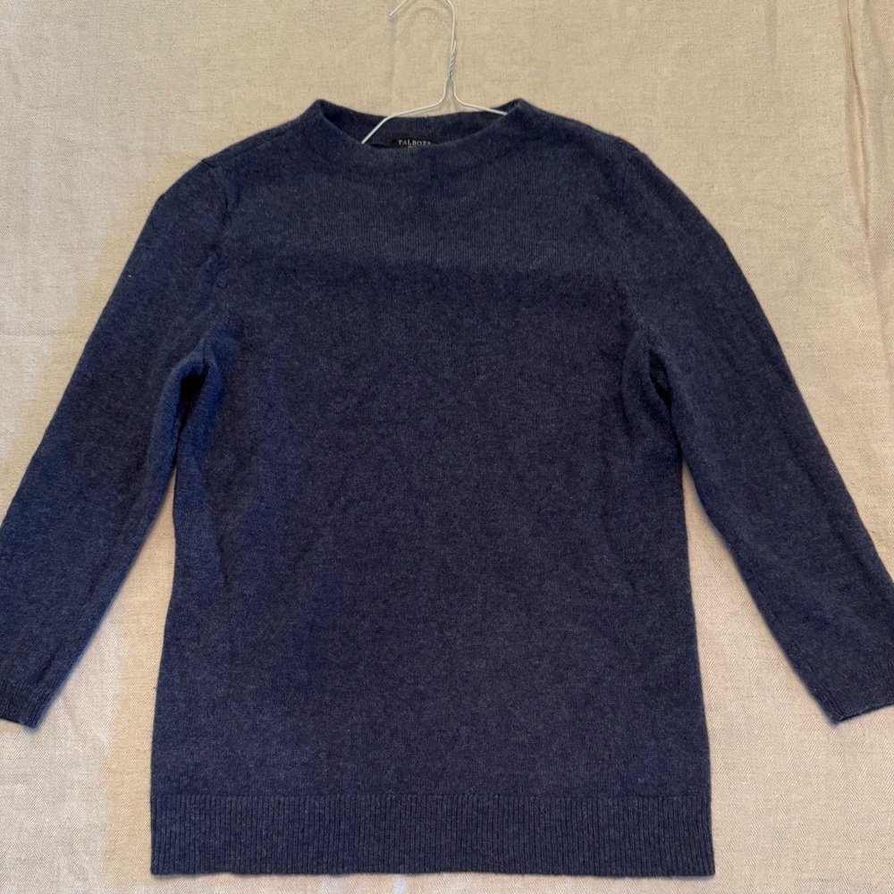 Talbots Women's Navy Sweater